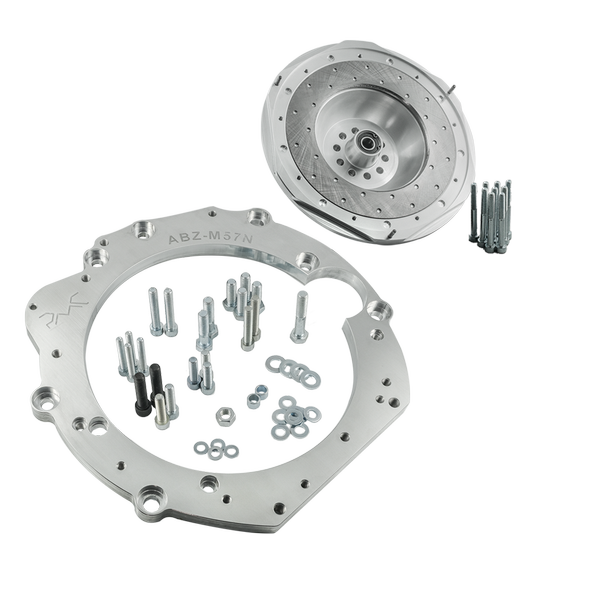 PMC Motorsport - Adapter Kit Audi ABZ - manual 6-speed BMW M57n GS6-53DZ HGD JGA - 228mm / 8.98" (Twin Disc)