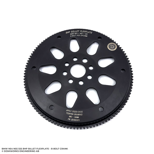DomiWorks Engineering - BMW 8HP BILLET FLEXPLATE FOR N54 N55 S55 (8-BOLT)