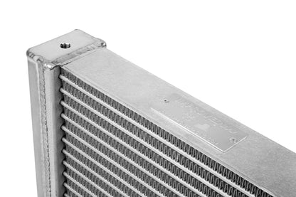 Improved Racing - High efficiency triple-pass oil cooler, 500 series, 30-row, 11.5" x 13.5", -10AN female ORB ports