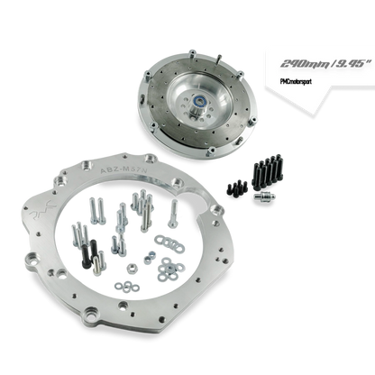 PMC Motorsport - Adapter Kit Audi ABZ - manual 6-speed BMW M57n GS6-53DZ HGD JGA - 240mm / 9.45"