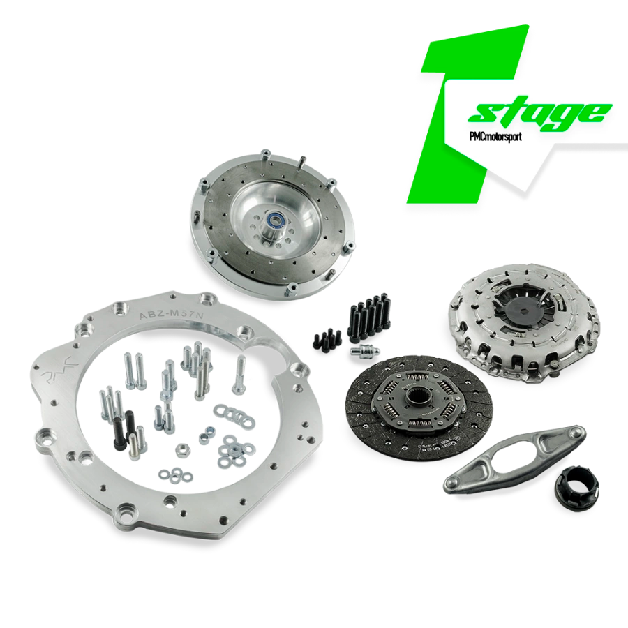 PMC Motorsport - Stage 1 Audi ABZ - manual 6 speed BMW M57n GS6-53DZ HGD JGA - 240mm / 9.45"
