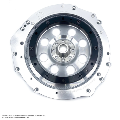 DomiWorks Engineering - TOYOTA 1GR-FE TO BMW 8HP 45/50/70/75 N57 B58 B57 ADAPTER KIT