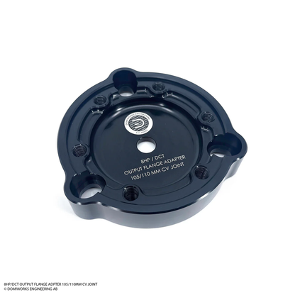 DomiWorks Engineering - 8HP / DCT Output Flange adapter 105-110mm with 18mm or 22mm inserts - CV Joint