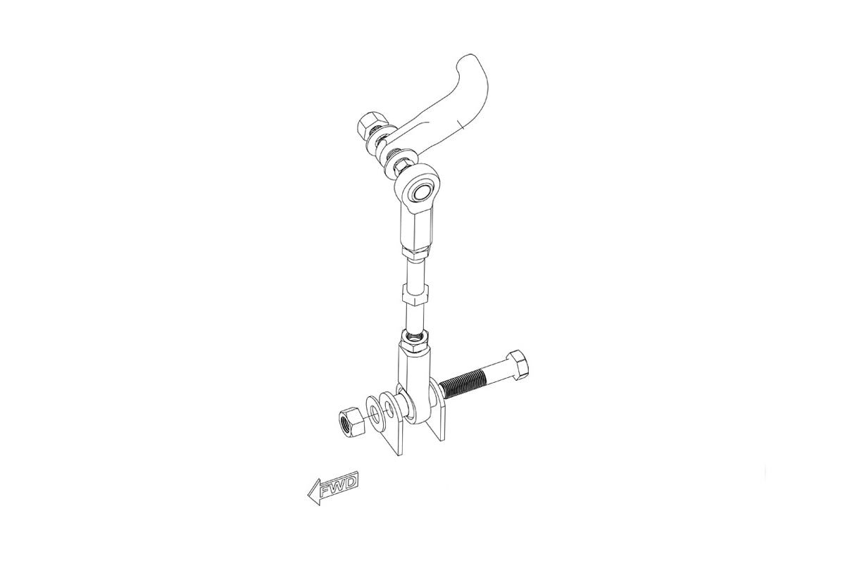 Improved Racing - Sway bar end links, REAR, 1990-2005 Mazda Miata (NA/NB)