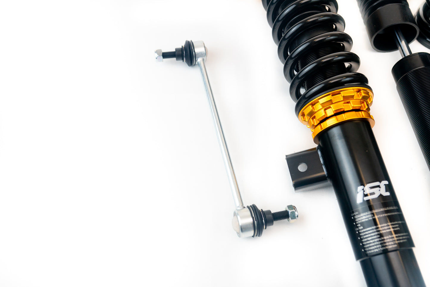 ISC Suspension BMW E46 325I/328I/330I/M3 00-05 ISC N1 V2 COILOVER SUSPENSION WITH COILOVER COVERS