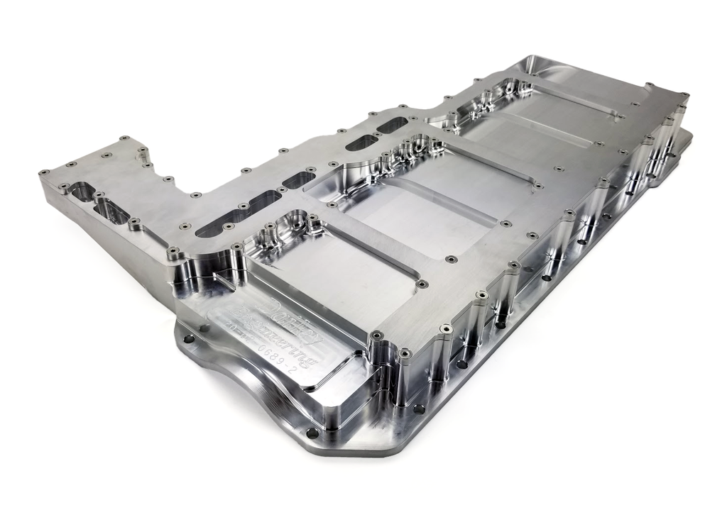 PHR - PHR Billet Dry Sump Pan For 2JZ With Air Conditioning
