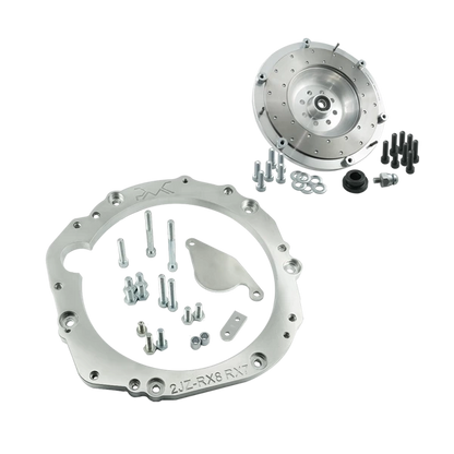 PMC Motorsport - Adapter Kit Toyota 1JZ 2JZ - Mazda RX-8 SWAP - 240mm / 9.45" (F)