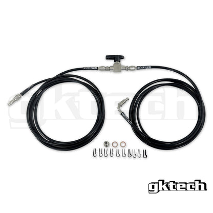 GKTech - 240SX/SKYLINE KIT DE CAIXA DE LINHA DE FREIO TRASEIRO (LINE-LCKR)