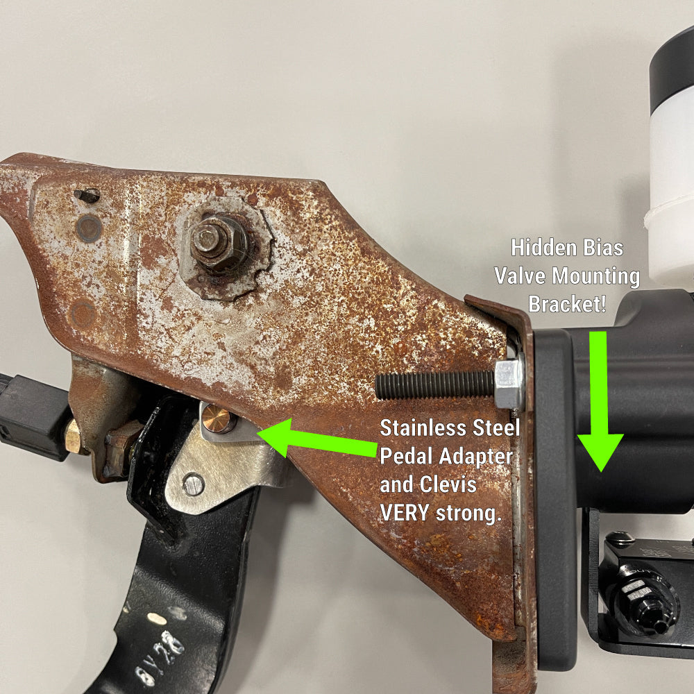 brake pedal ratio Chase Bays