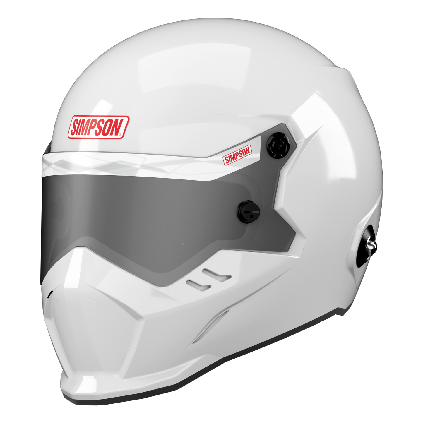 SIMPSON - KINGSNAKE HELMET SA2025 - WHITE