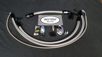 Nice Time Racing KA24DE/KA24E Turbo Plumbing kit SR Location