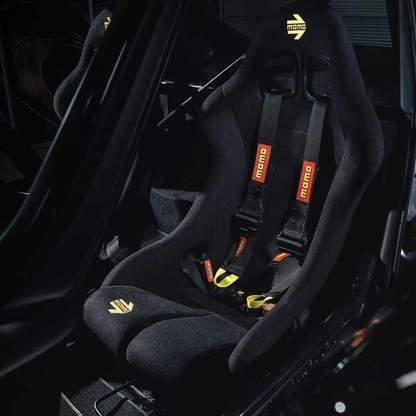 Momo Supercup Seats (FIA 8855-1999) - Black Hardshell