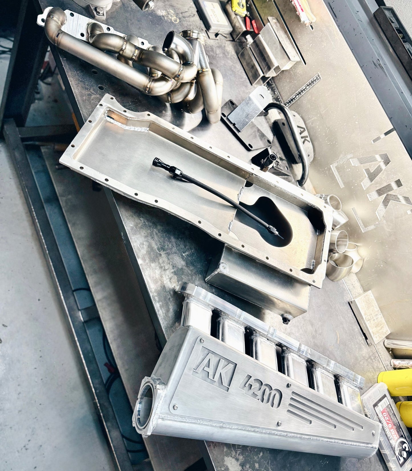 AK Vortec 4200 Turbo Manifold