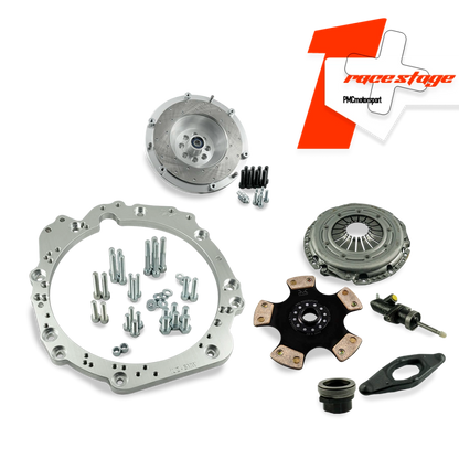 PMC Motorsport - Race Stage 1+ Toyota UZ - manual 6-speed BMW M57n GS6-53DZ HGD JGA HGA - 240mm / 9.45"
