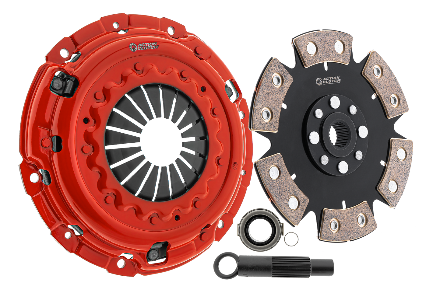 ACTION CLUTCH - Stage 4 Clutch Kit (1MD) for Infiniti G37 2008-2013 3.7L (VQ37VHR) Includes Heavy Duty Concentric Slave Bearing