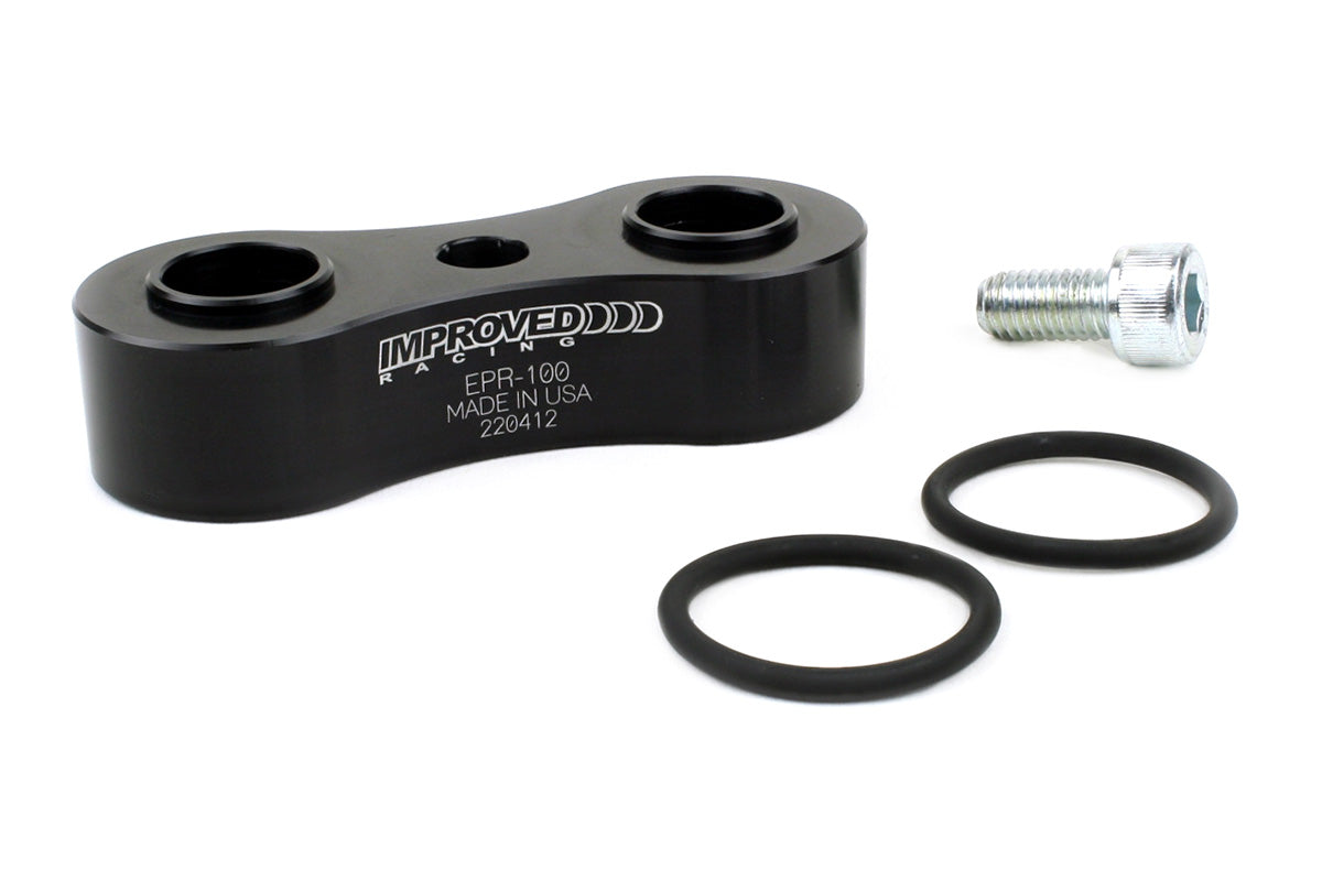 Improved Racing - Oil cooler line adapter for Porsche 944 S2 & 928