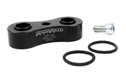 Improved Racing - Oil cooler line adapter for Porsche 944 S2 & 928