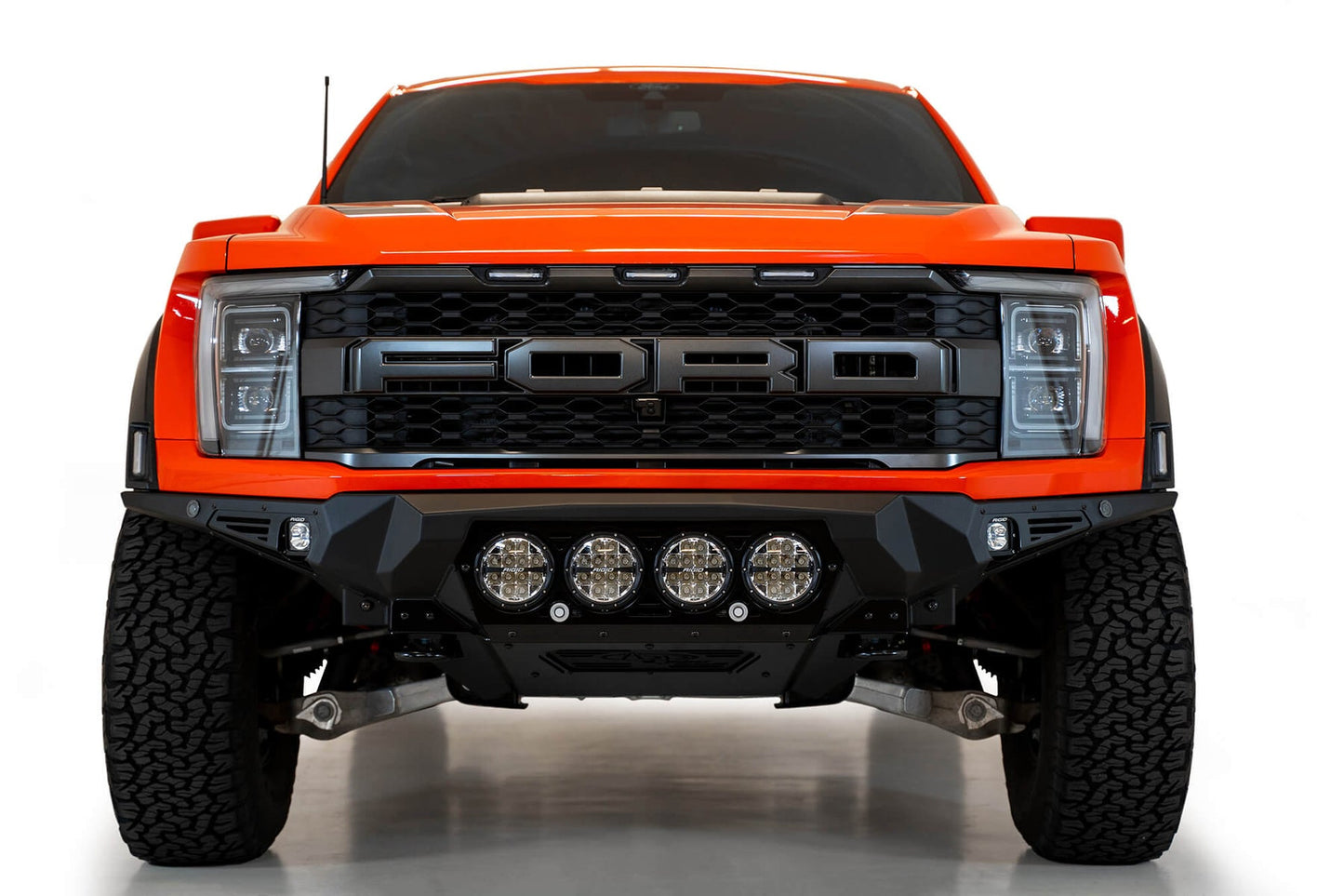 Addictive Desert Designs - 2021-2025 FORD F-150 RAPTOR/RAPTOR R BOMBER FRONT BUMPER (RIGID)