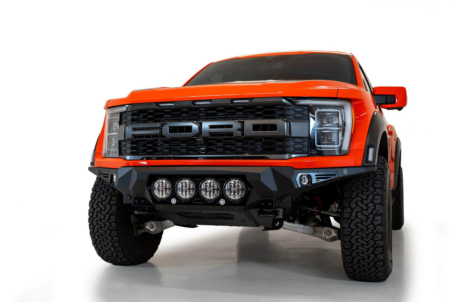 Addictive Desert Designs - 2021-2025 FORD F-150 RAPTOR/RAPTOR R BOMBER FRONT BUMPER (RIGID)