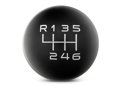 RTR - BLACK SHIFT KNOB - GRAY ENGRAVING (15-23 GT, ECOBOOST, V6)