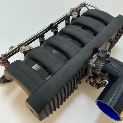 Rally Road - Kit de espaciador de riel de combustible y brida adaptadora de colector M50 (RRMAFAFRSK)
