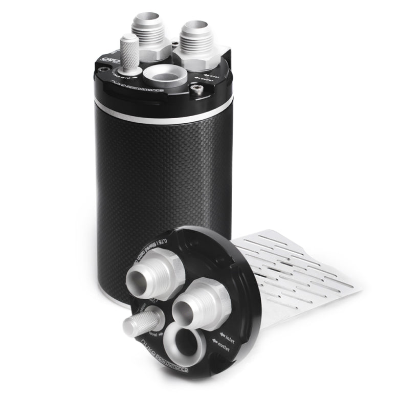 Nuke Performance - Carbon Oil Catch Can 0.75 liter, Matte carbon