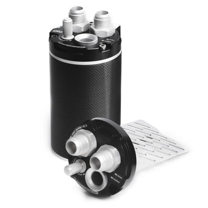 Nuke Performance - Carbon Oil Catch Can 0.75 liter, Matte carbon