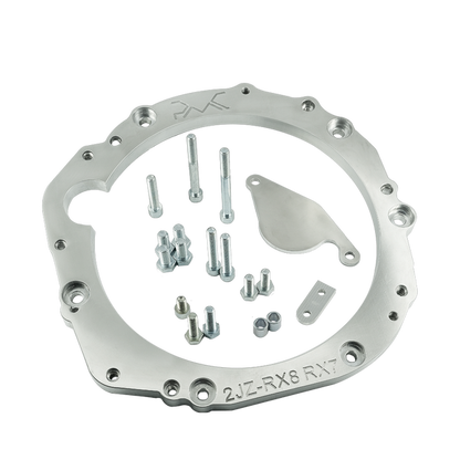 PMC Motorsport - Adapter Kit Toyota JZ 1JZ 2JZ - Mazda RX-8 - 240mm / 9.45" (A-JZ-RX8-BMW)
