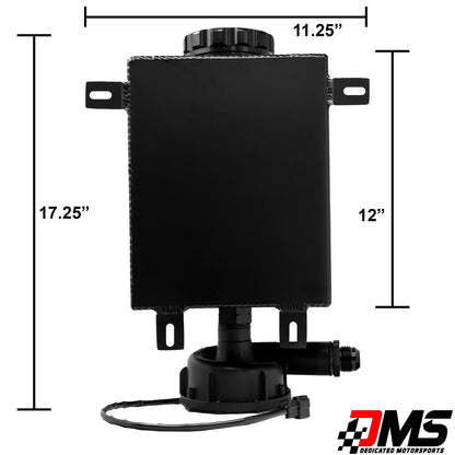 Dedicated Motorsports - Universal 3 Gallon Coolant Tank -Davies Craig