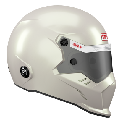 SIMPSON - KINGSNAKE HELMET SA2025 - PEARL WHITE