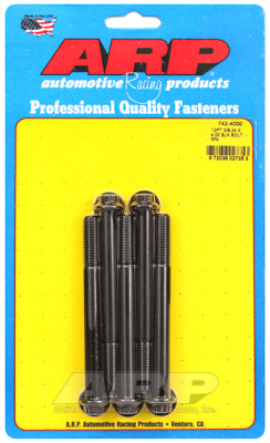 ARP 3/8-24 x 4.000 12pt Black Oxide Bolts (Qty 5)