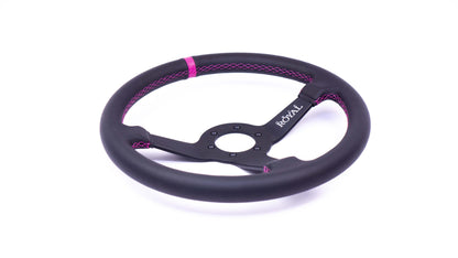 Grip Royal - Brute – 350mm – Leather – Pink TDC – Pink Stitch