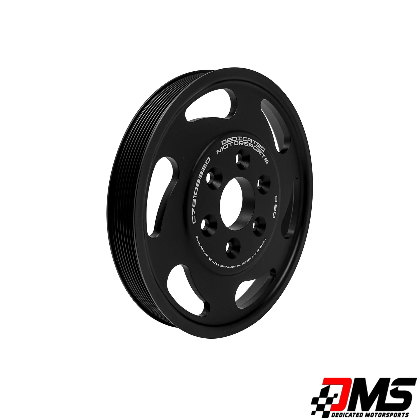 Dedicated Motorsports - C7 Drysump 9.20" Pulley for ATI Balancer