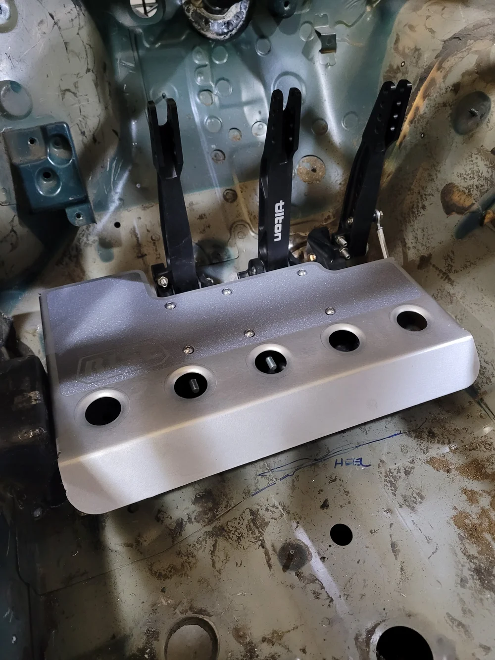 Rise Fab Shop - Tilton 600 Series Heel Plate
