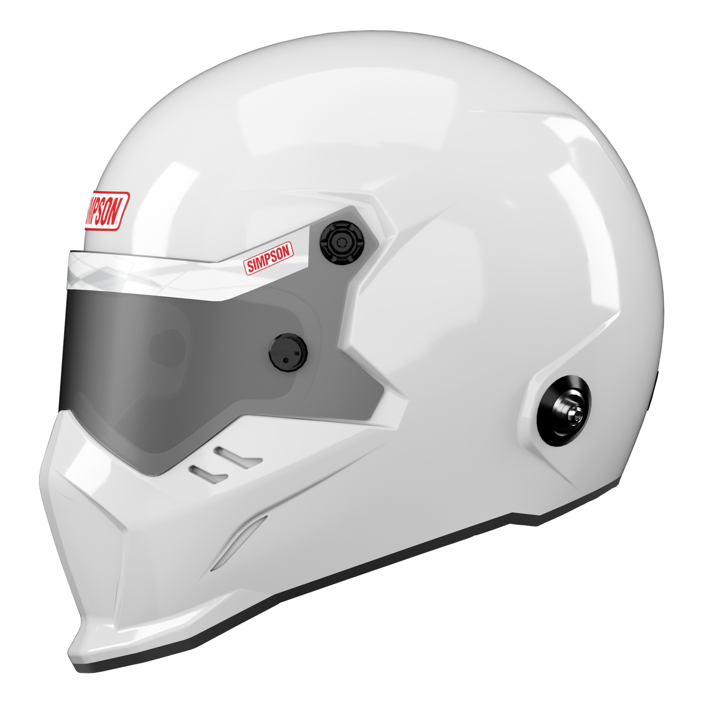 SIMPSON - KINGSNAKE HELMET SA2025 - WHITE