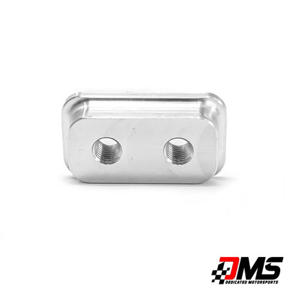 Dedicated Motorsports - Aluminum Weld on 2 Bolt Mounting Flange