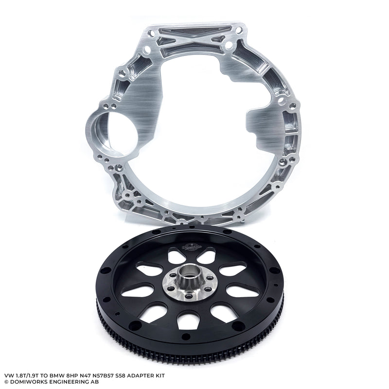 DomiWorks Engineering - VW 1.8T/1.8T TO BMW 8HP 45/50/70/75 N47 N57 B57 B58 S58 ADAPTER KIT