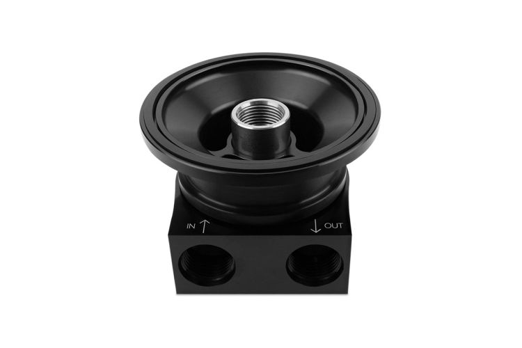 Improved Racing - Oil cooler adapter sandwich plate for Gen 1-2 SBC & Mk. 1-6 BBC Engines, -10AN ORB ports