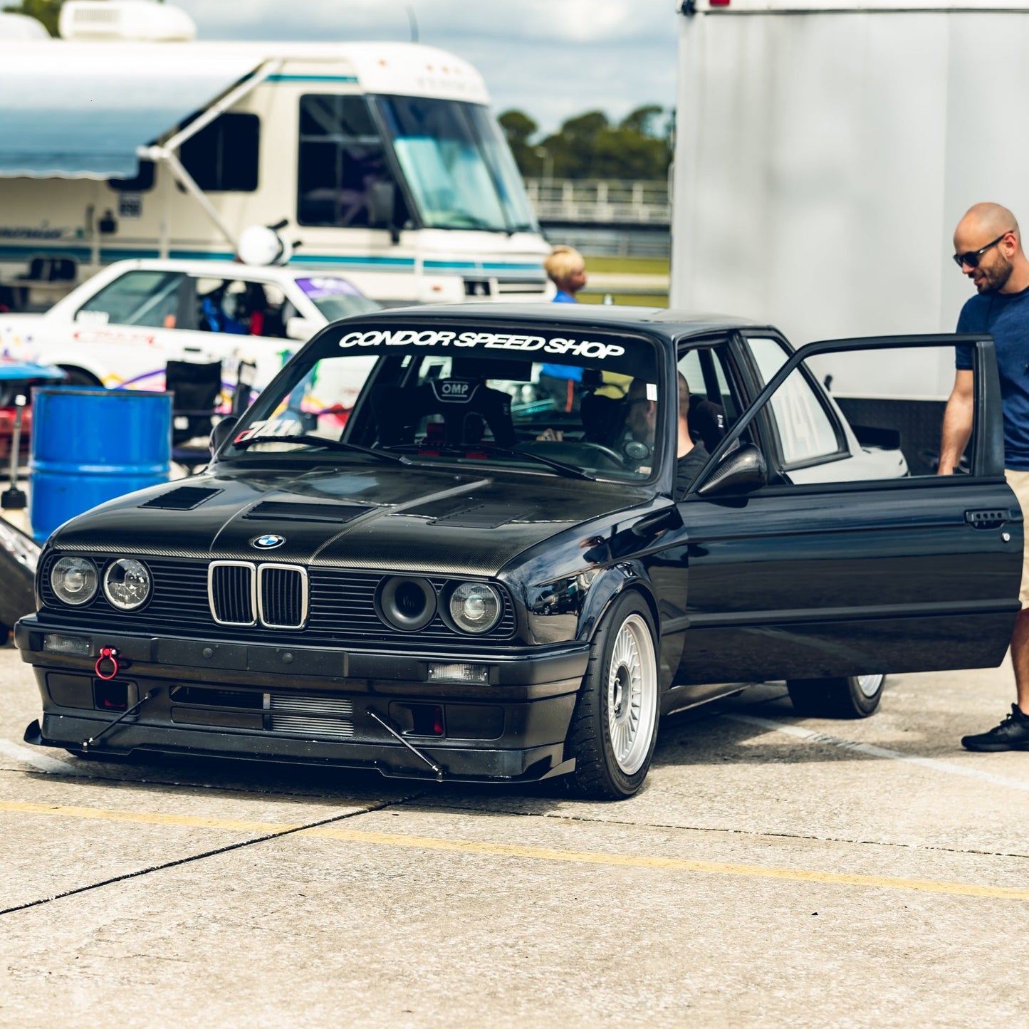 Condor Speed Shop - HOOD VENTS - SIDE - E30/E36/E46