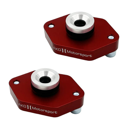 AKG Motorsport - BMW Rear Lower Shock Mounts Aluminum, Poly – E90 E92 E82 (Non-M)
