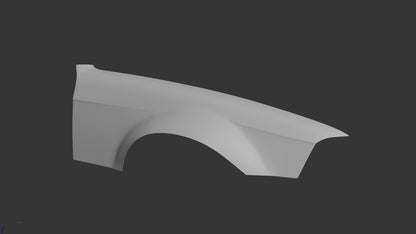 Big Duck Club - BMW E36 Coupe Front Overfenders V2 (63mm)