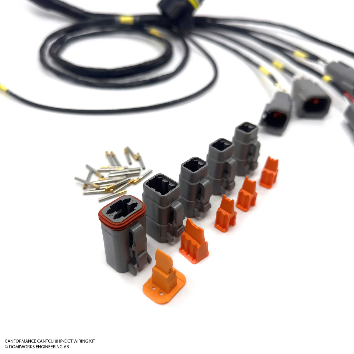 DomiWorks Engineering - DomiWorks CANTCU 8HP / DCT WIRING HARNESS KIT