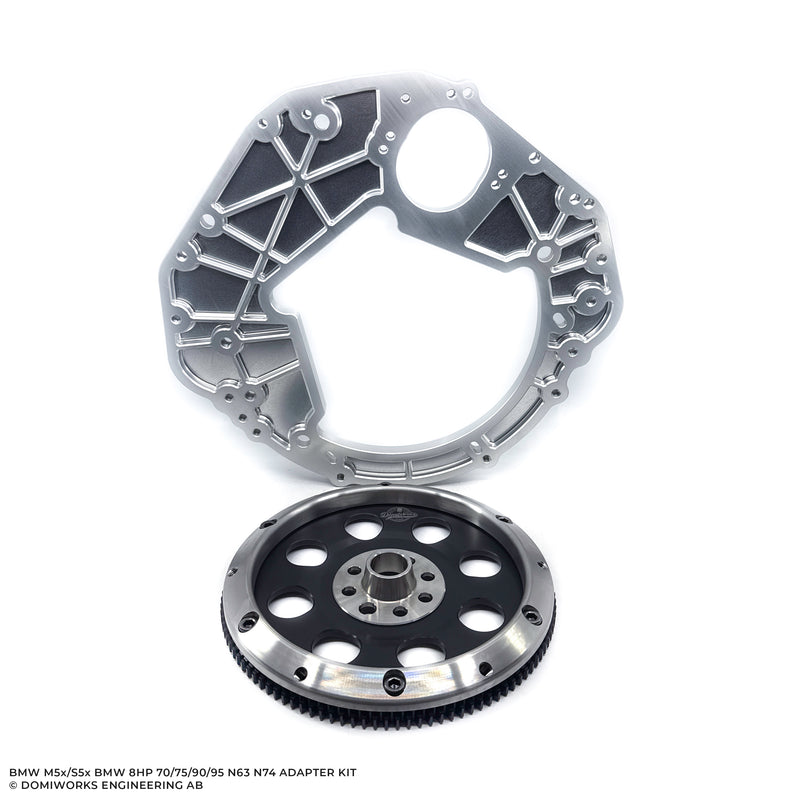 DomiWorks Engineering - BMW M5X/S5X STANDARD TILT TO BMW 8HP 70/75/90/95 N63 N74 ADAPTER KIT