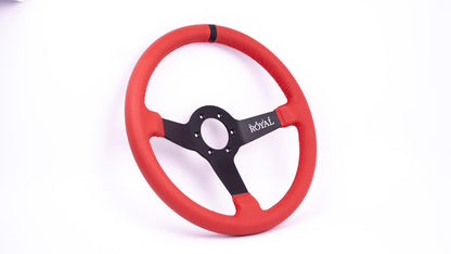 Grip Royal - Brute – 350mm – Red Perforated Leather – Black TDC