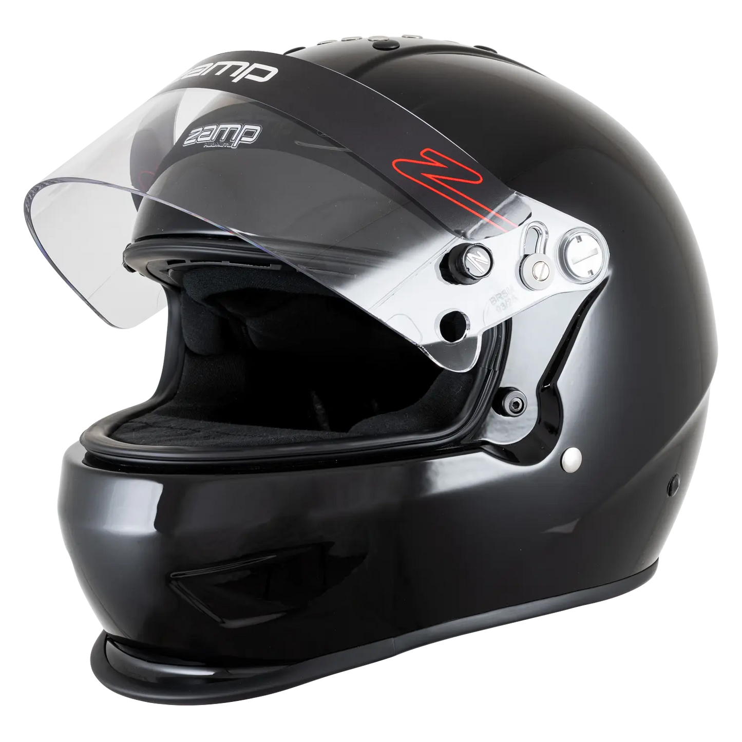 Zamp RZ-38 DIRT SNELL SA2025 Gloss Black X-Small Z-20 Clear Shield Series 29 Interior