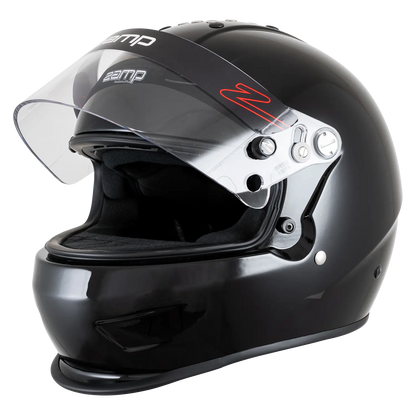 Zamp RZ-38 DIRT SNELL SA2025 Gloss Black X-Small Z-20 Clear Shield Series 29 Interior