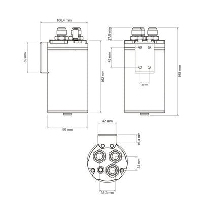Nuke Performance - Performance Catch Can 0.75 liter