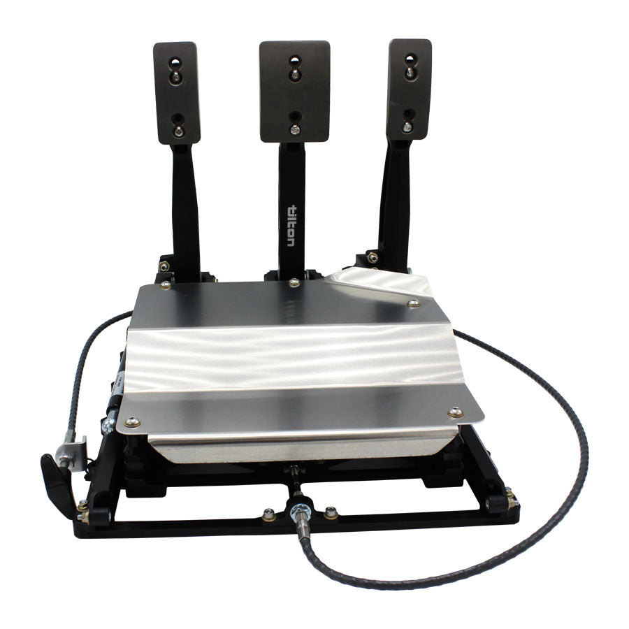TILTON - 850-Series 3-pedal Underfoot Pedal Assembly with Slider System