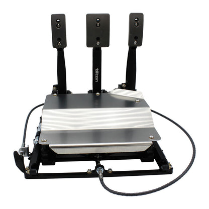 TILTON - 850-Series 3-pedal Underfoot Pedal Assembly with Slider System