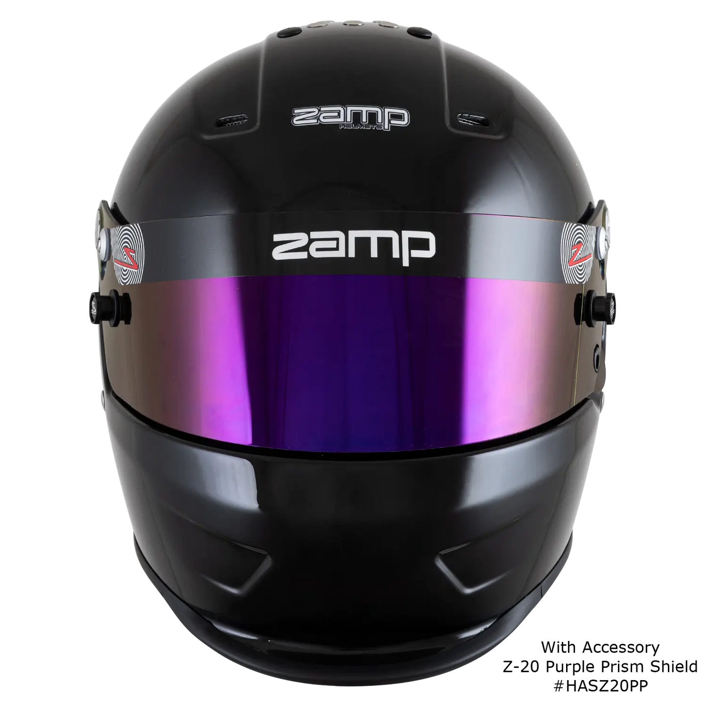 Zamp RZ-38 DIRT SNELL SA2025 Gloss Black X-Small Z-20 Clear Shield Series 29 Interior